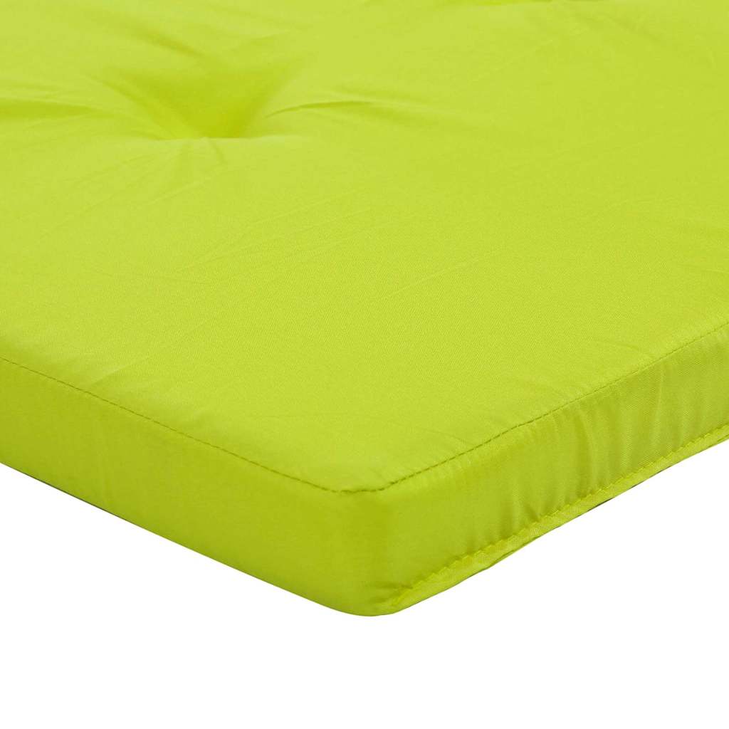 Székpárnák 2 pcs Fényes zöld 58 x 77 x 4,5 cm Oxford Szövet