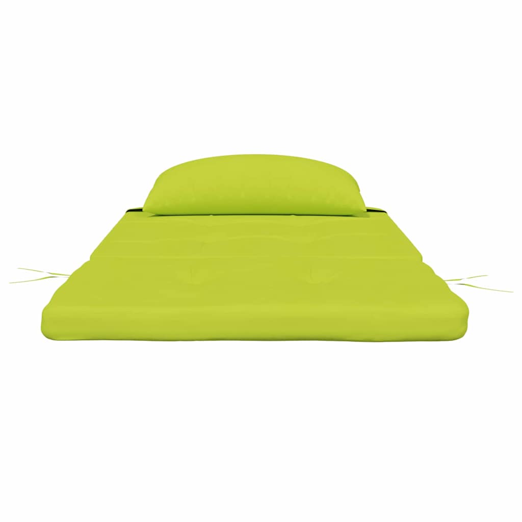 Székpárnák 2 pcs Fényes zöld 58 x 77 x 4,5 cm Oxford Szövet