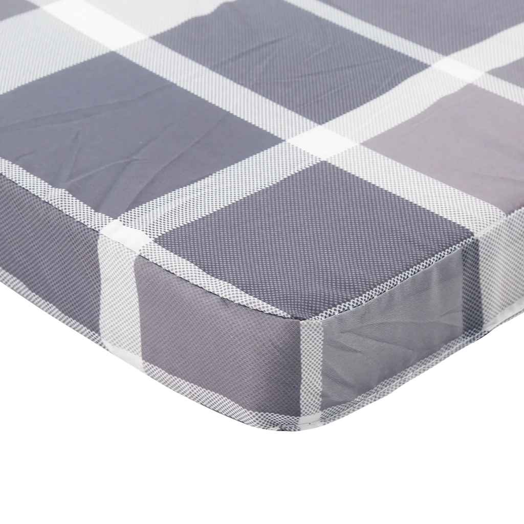 2 db szürke kockás oxford-szövet Adirondack-székpárna