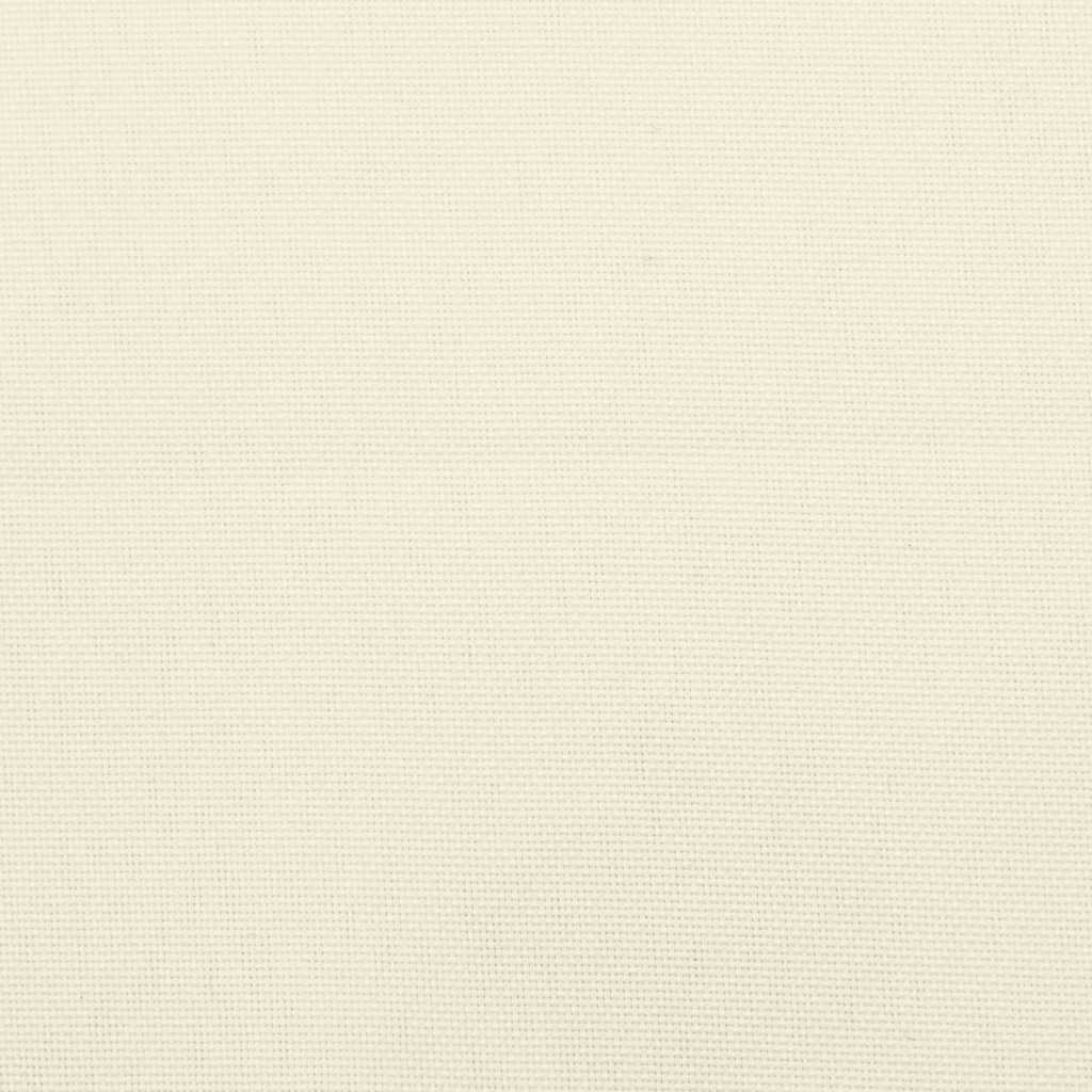 krémszínű oxford-szövet napozóágy párna 180x60x4 cm