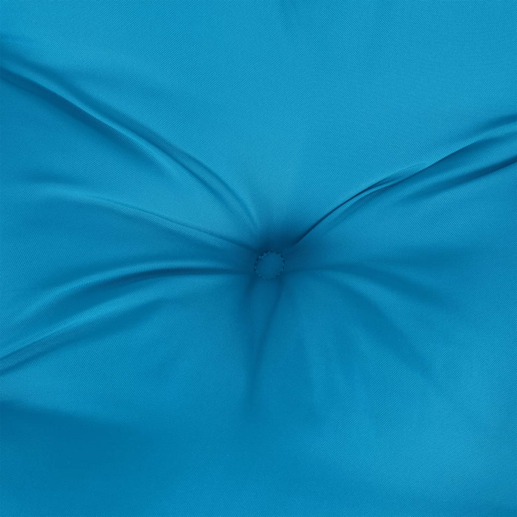 világoskék oxford-szövet kerek párna Ø 100 x 11 cm