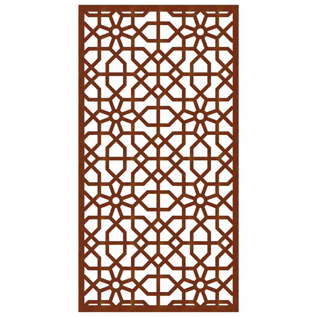 mór stílusú corten acél kerti faldísz 105 x 55 cm