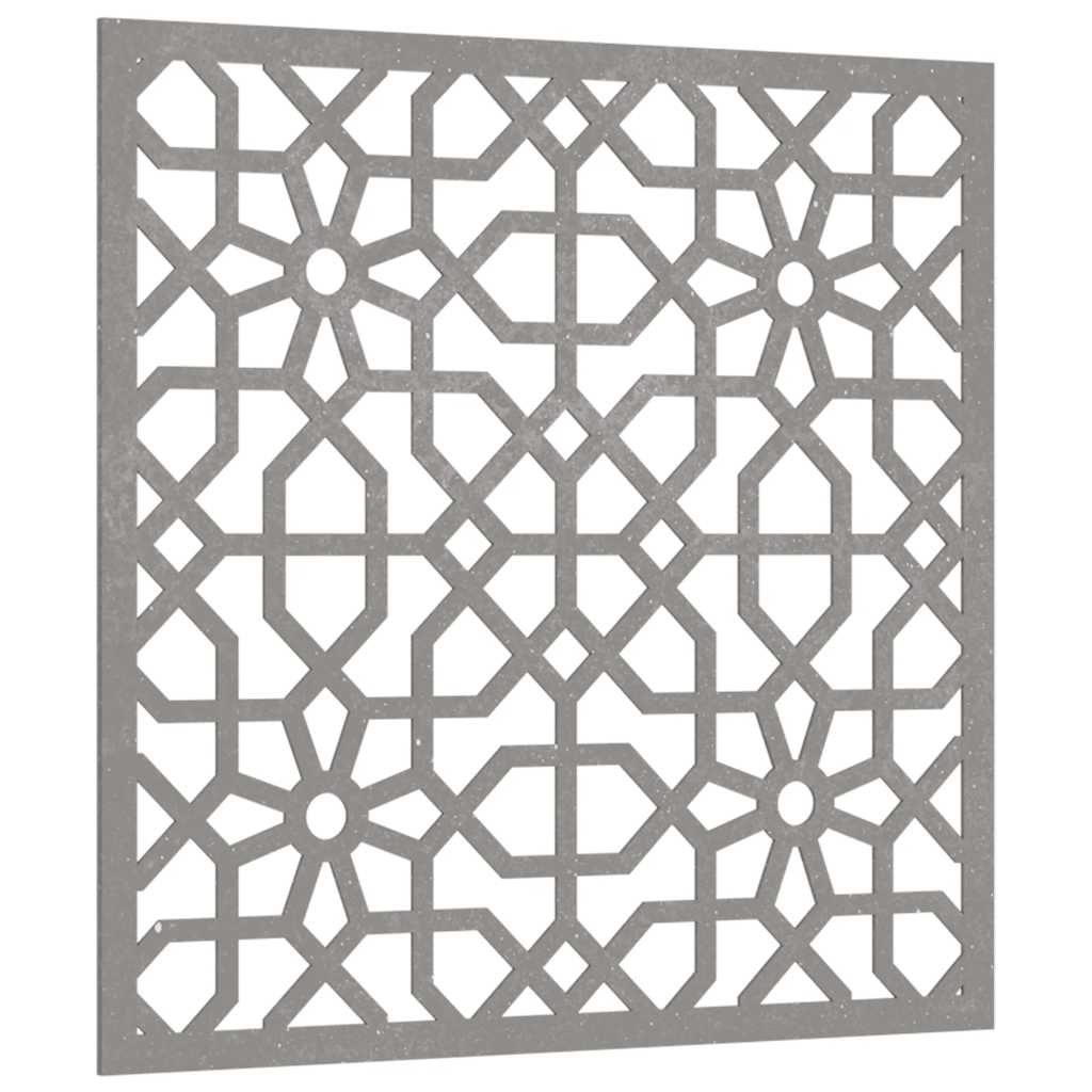 mór stílusú corten acél kerti faldísz 55x55 cm