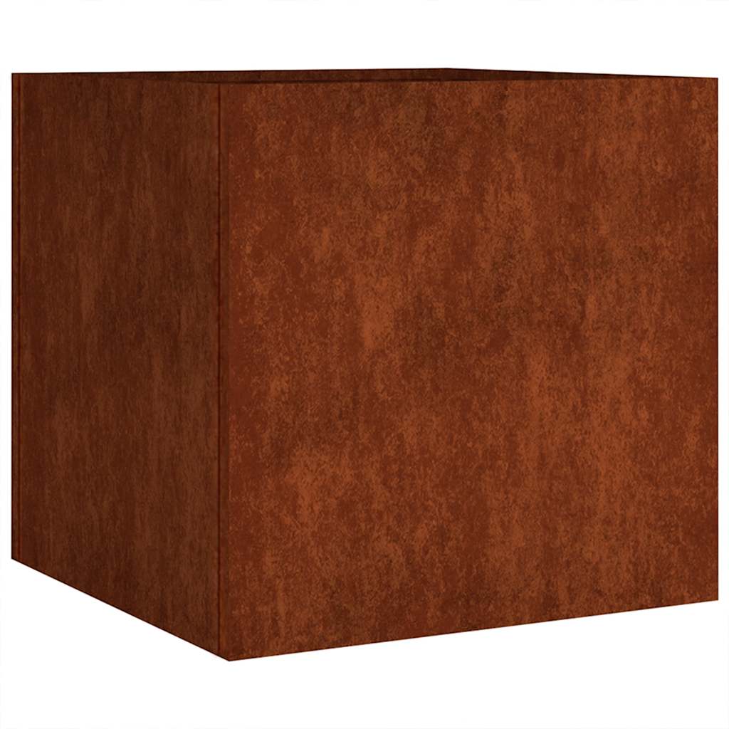 corten acél növénytartó 40x41x40 cm