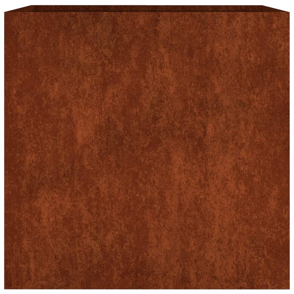 corten acél növénytartó 40x41x40 cm