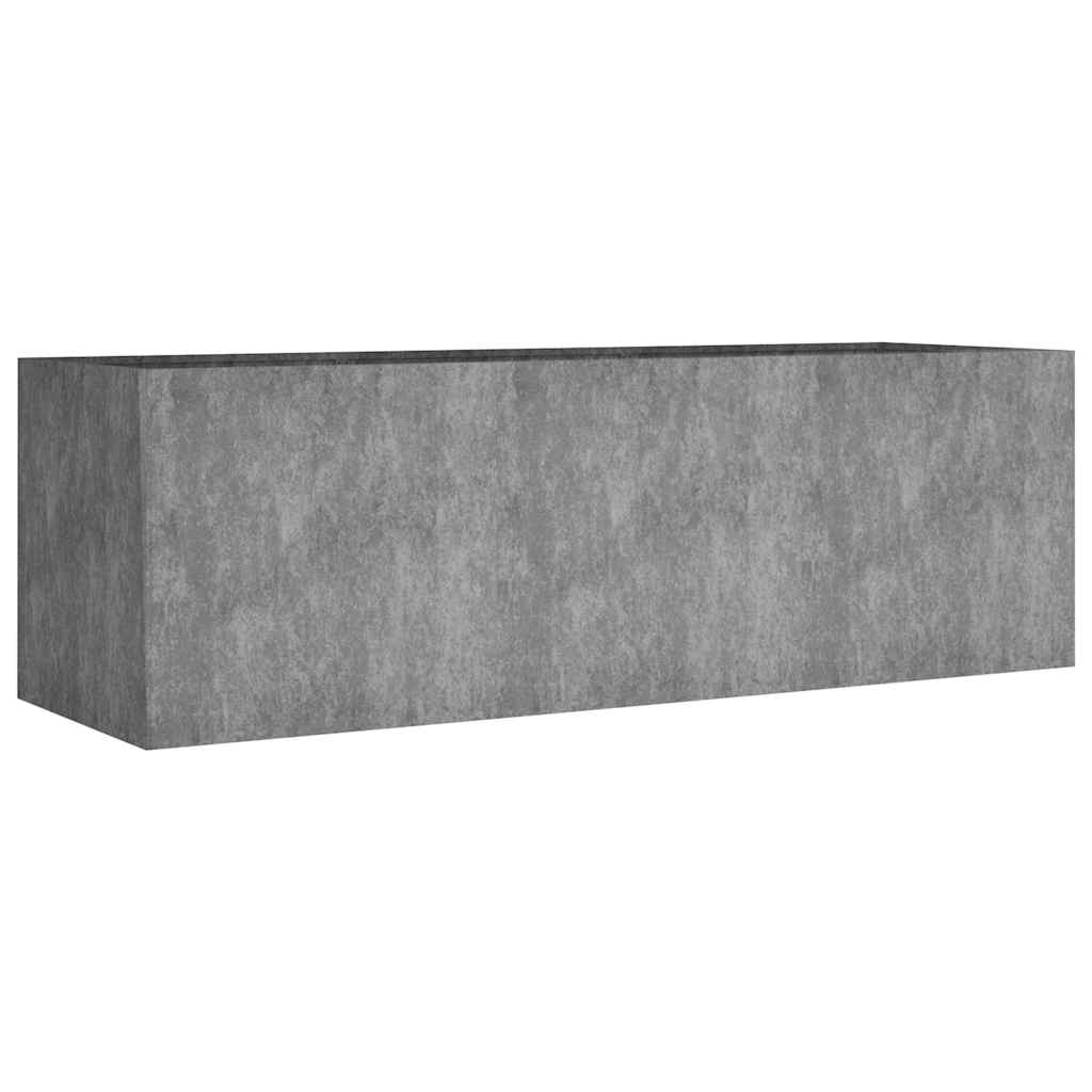 corten acél kerti magaságyás 120 x 40 x 40 cm
