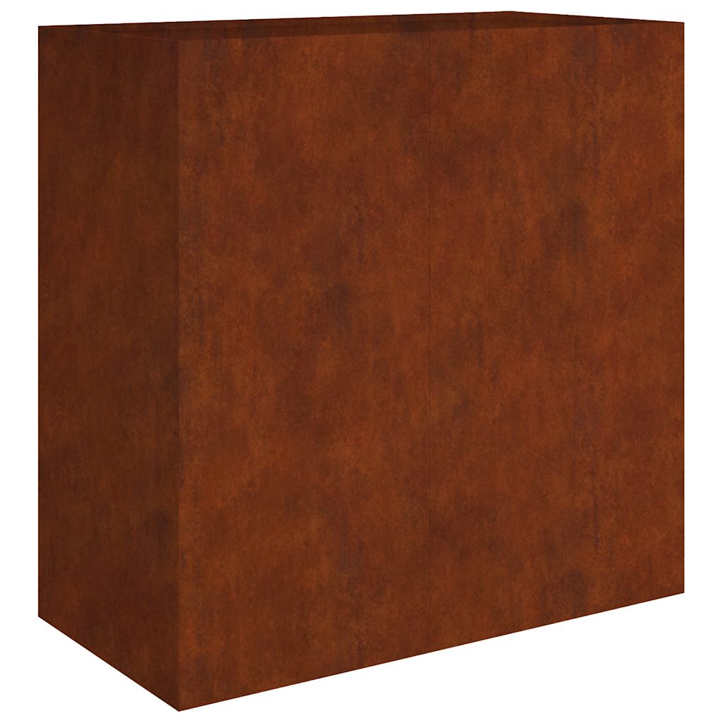 corten acél növénytartó 40x80x80 cm