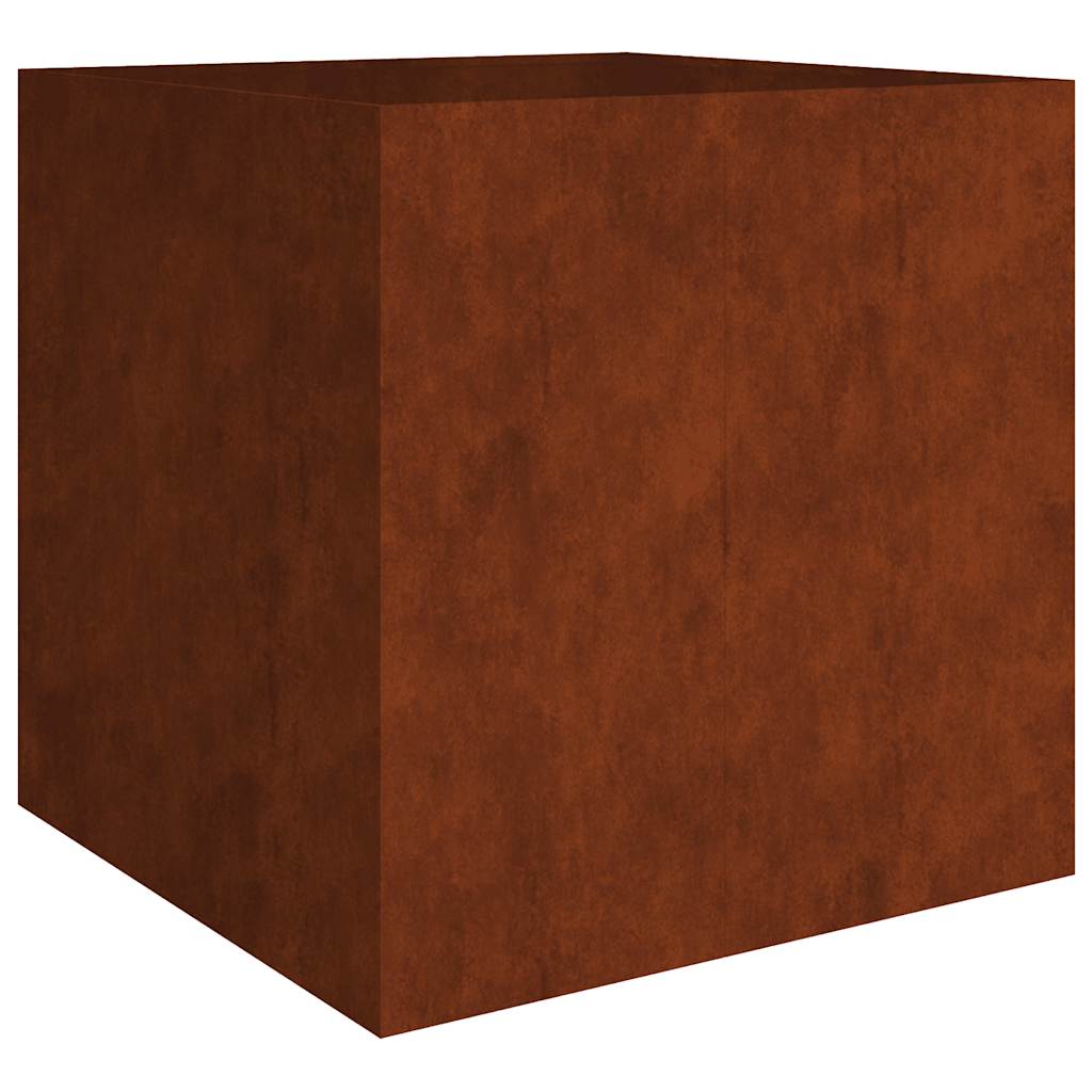 corten acél növénytartó 80x80x80 cm