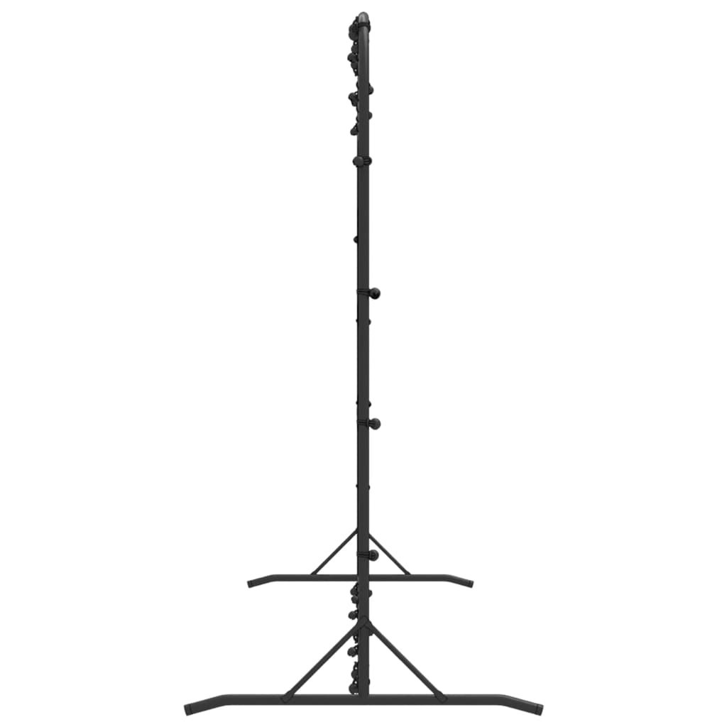 fekete HDPE foci-visszapattanó háló 366 x 90 x 183 cm