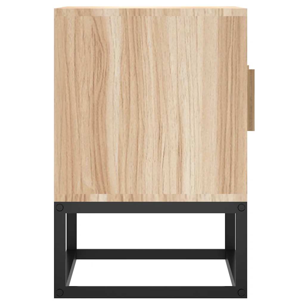 szerelt fa és vas TV-szekrény 105x30x45 cm