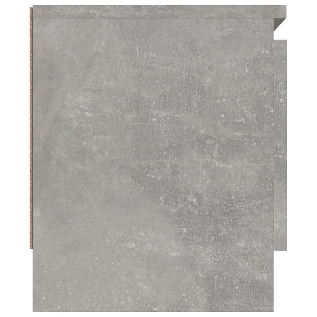 betonszürke TV-szekrény ajtóval 102 x 30 x 36 cm