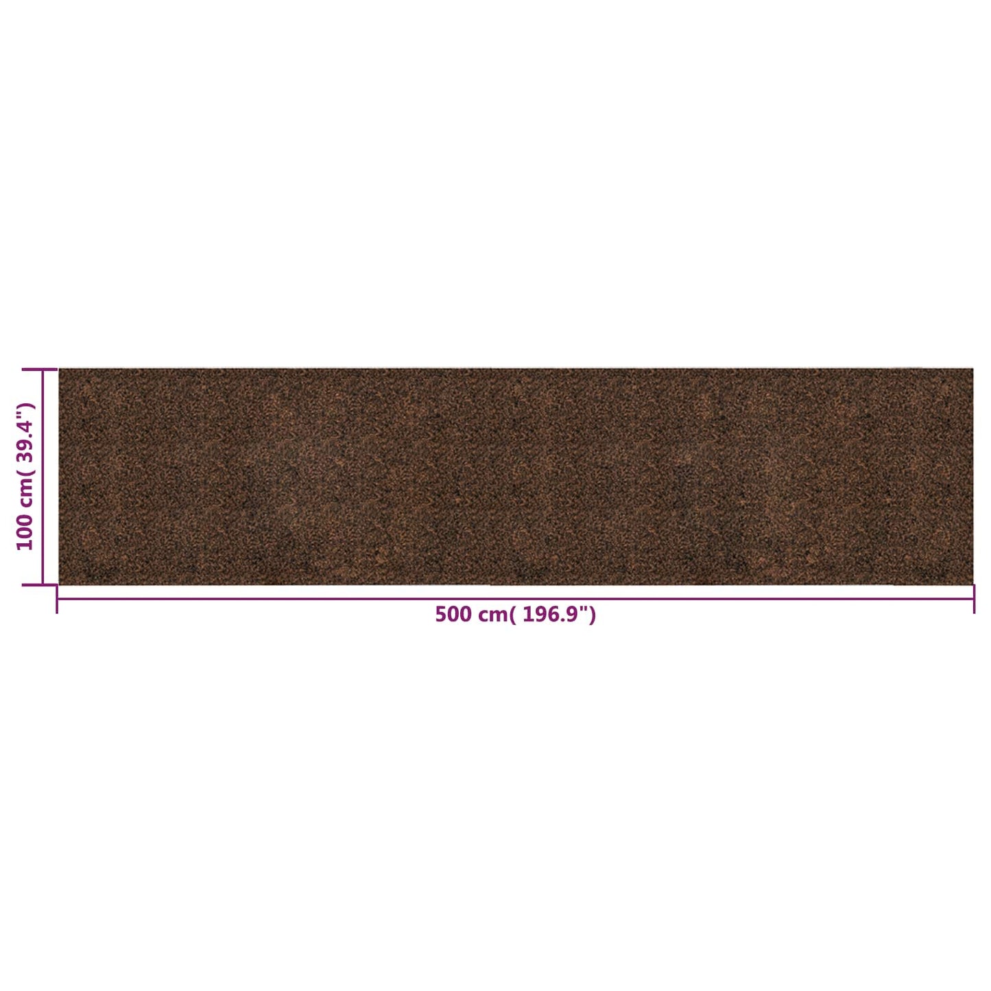 Parafa tekercs Barna 500 x 100 cm Para és gumi