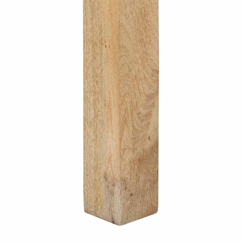 tömör fehérített mangófa konzolasztal 110 x 30 x 75 cm