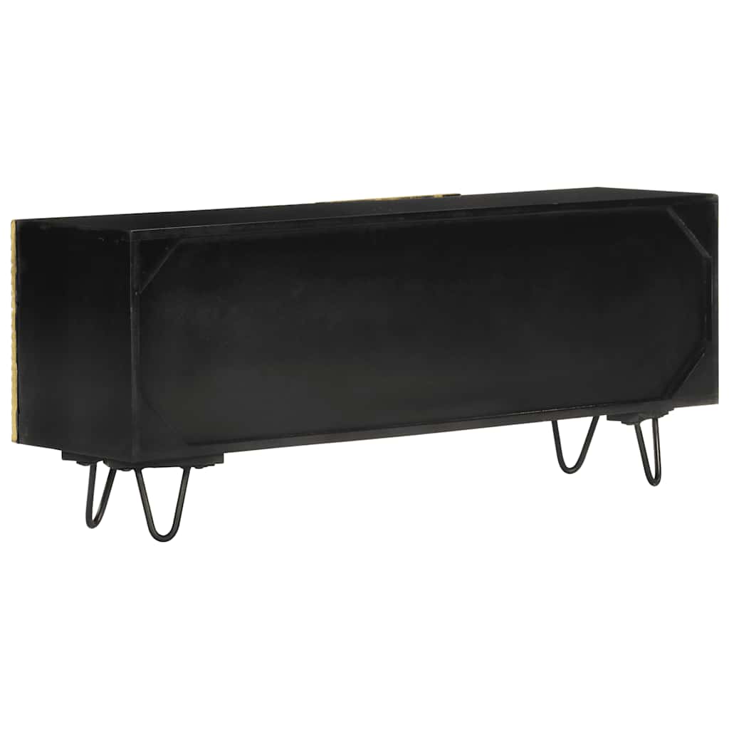 tömör mangófa TV-szekrény 110 x 30 x 45 cm