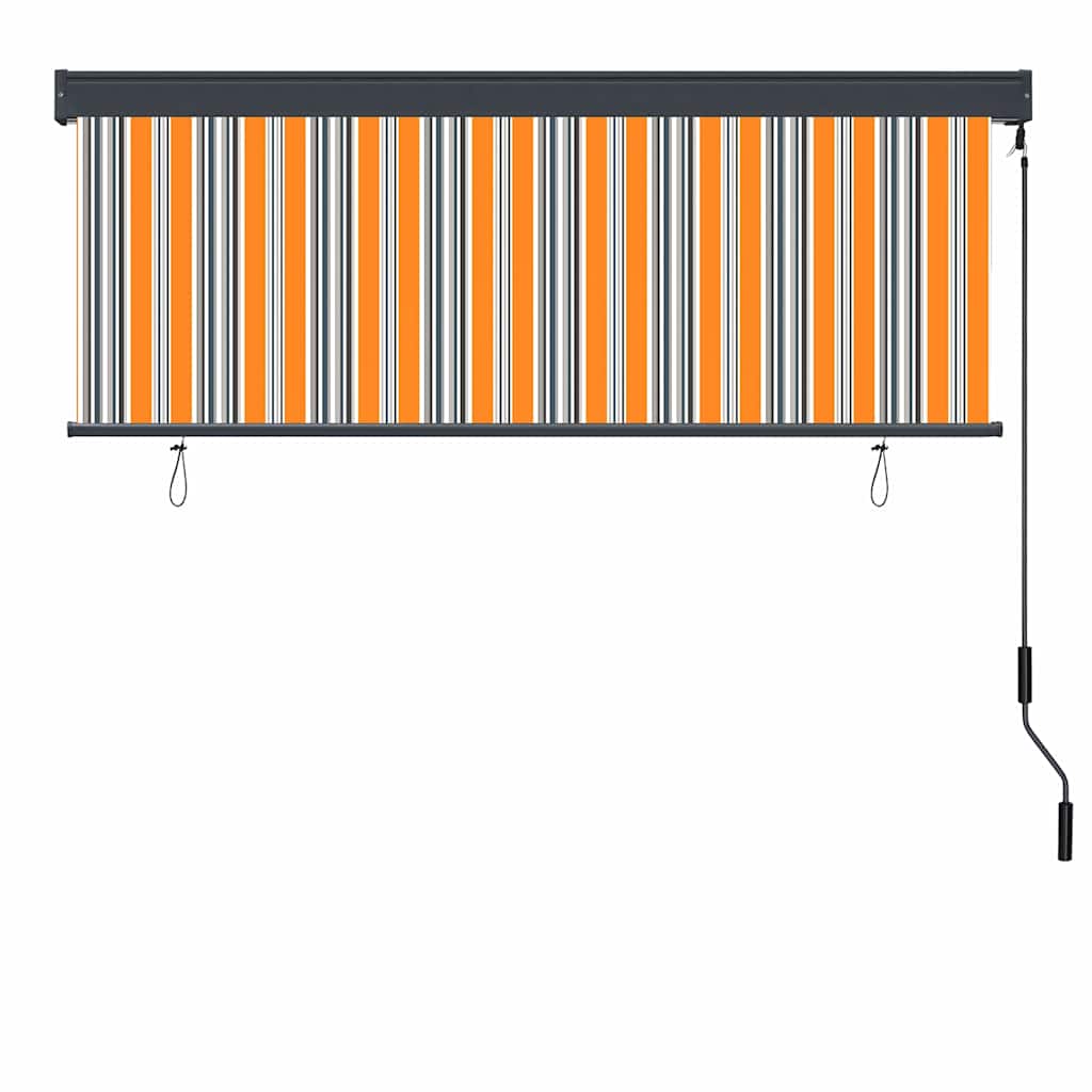Roletta Sárga és Kék 180 x 250 cm Szövet és Alumínium