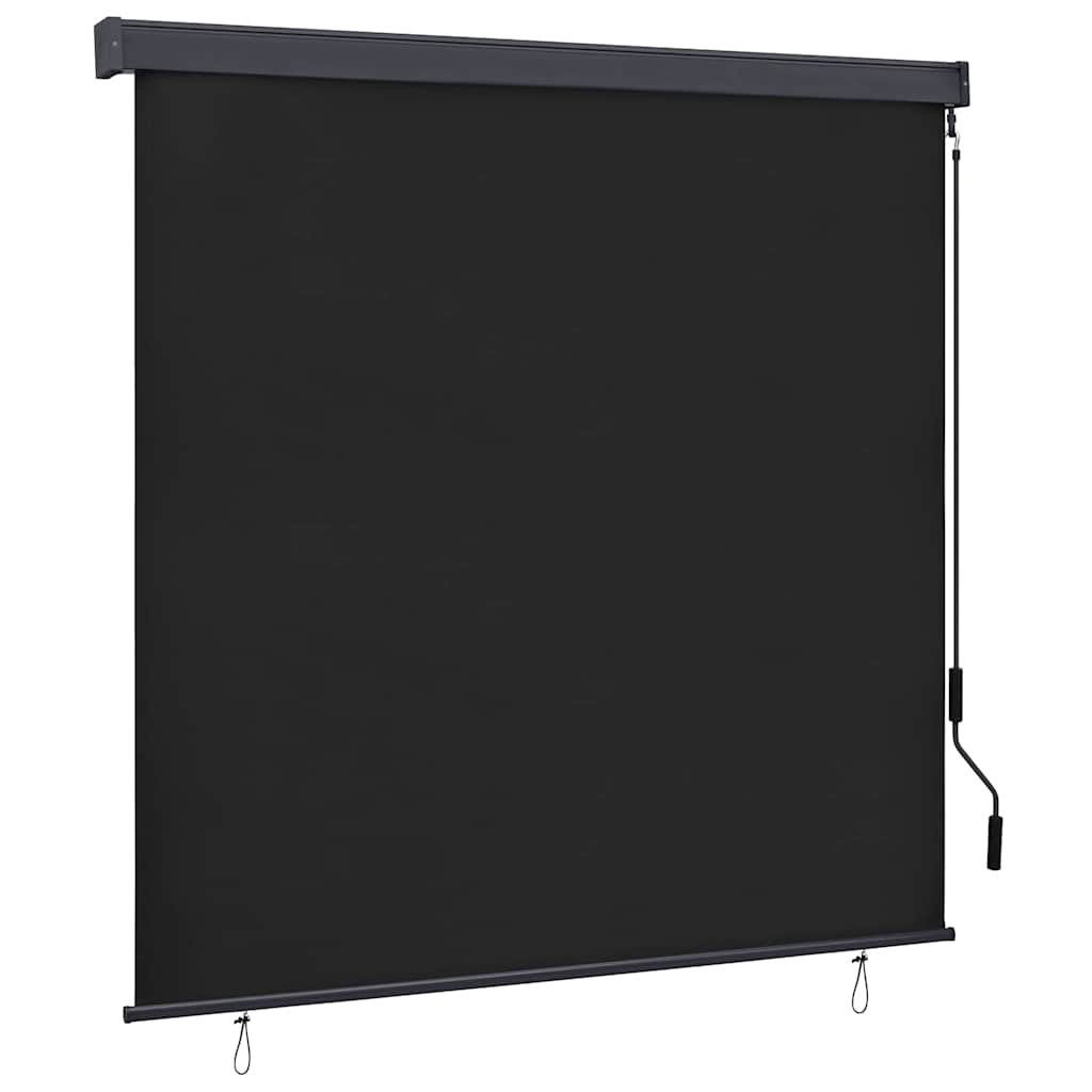 Roletta Antracitszürke 180 x 250 cm Szövet és Alumínium