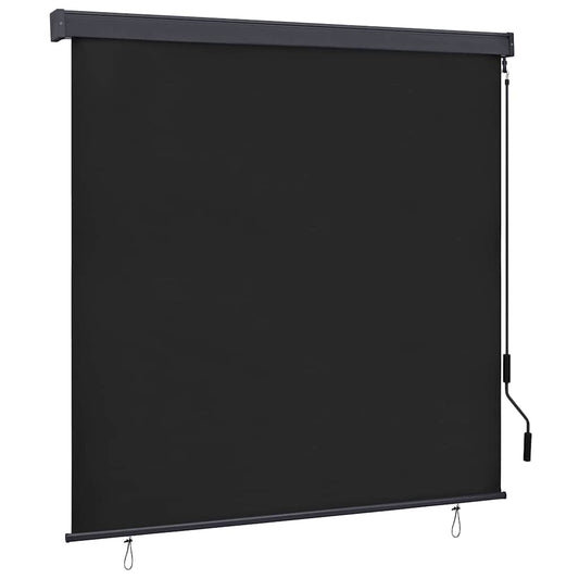 Roletta Antracitszürke 180 x 250 cm Szövet és Alumínium