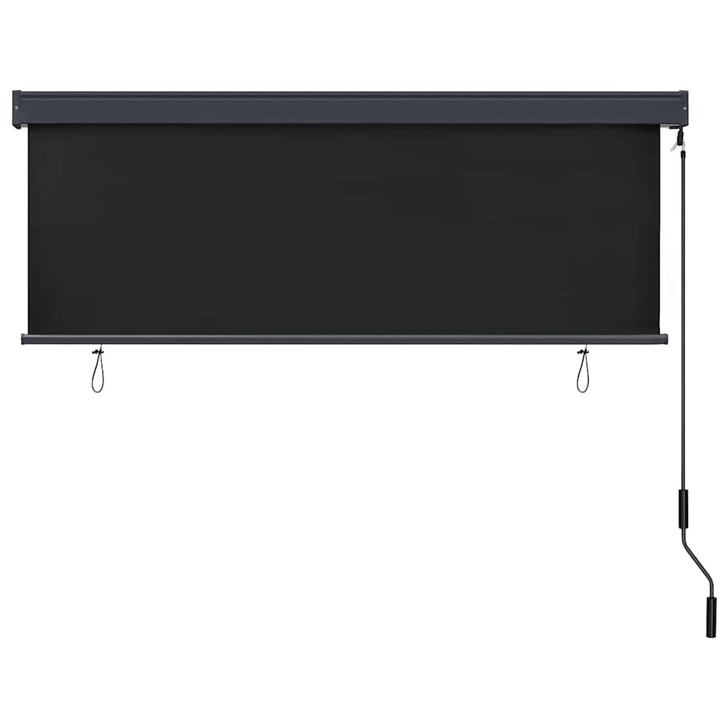 Roletta Antracitszürke 180 x 250 cm Szövet és Alumínium