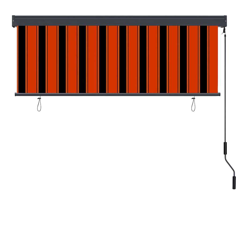 Roletta Narancs és Barna 180 x 250 cm Szövet és Alumínium