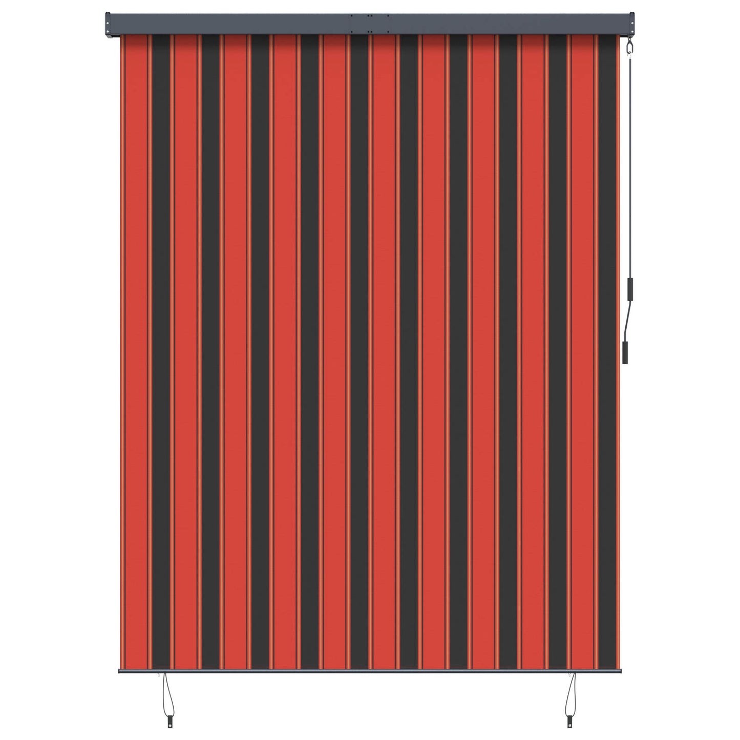 Roletta Narancs és Barna 200 x 250 cm Szövet és Alumínium