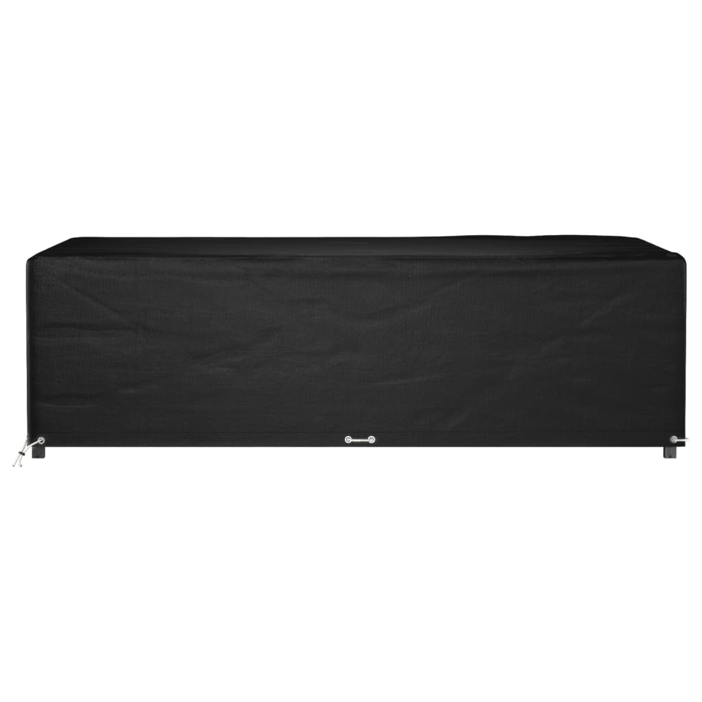 téglalap alakú kerti bútorhuzat 12 fűzőlyukkal 227x152x65 cm