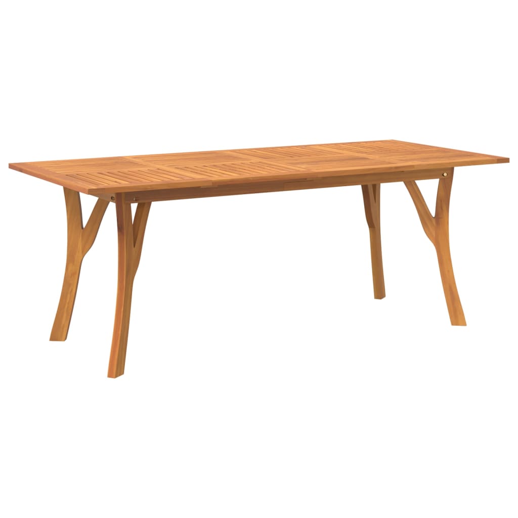 tömör akácfa kerti asztal 200 x 90 x 75 cm