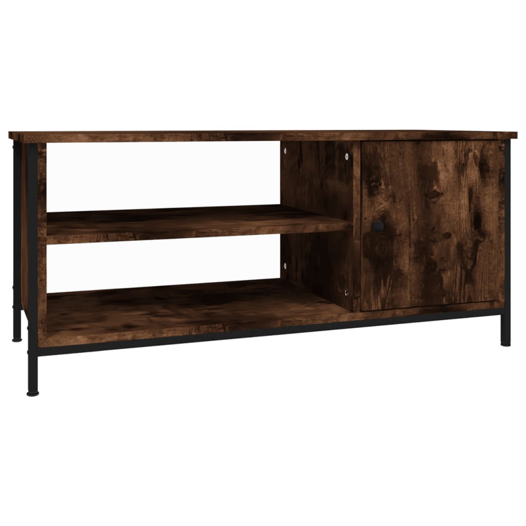 füstös tölgy színű szerelt fa TV-szekrény 100 x 40 x 45 cm