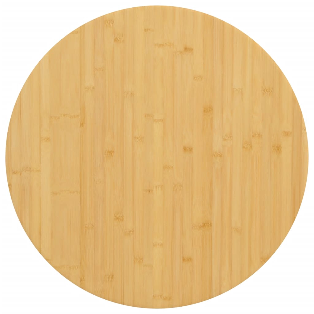 bambusz asztallap Ø90 x 2,5 cm