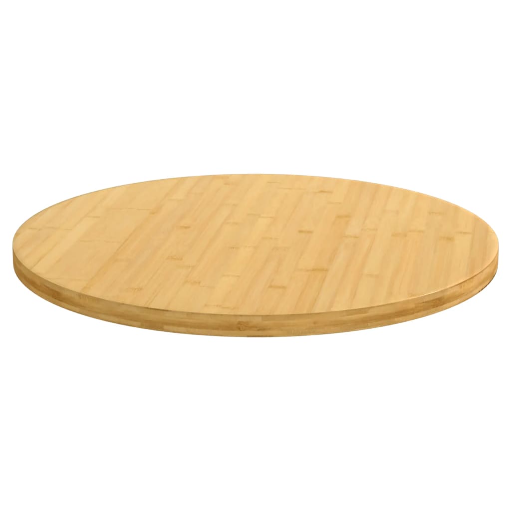 bambusz asztallap Ø90 x 2,5 cm