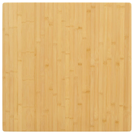 bambusz asztallap 70 x 70 x 2,5 cm