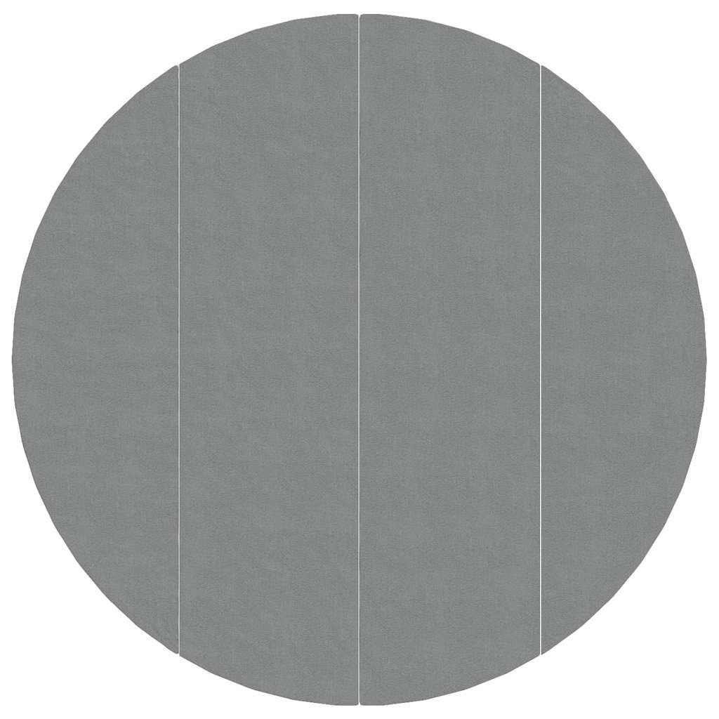 világosszürke poliészter geotextília medencealátét Ø 500 cm