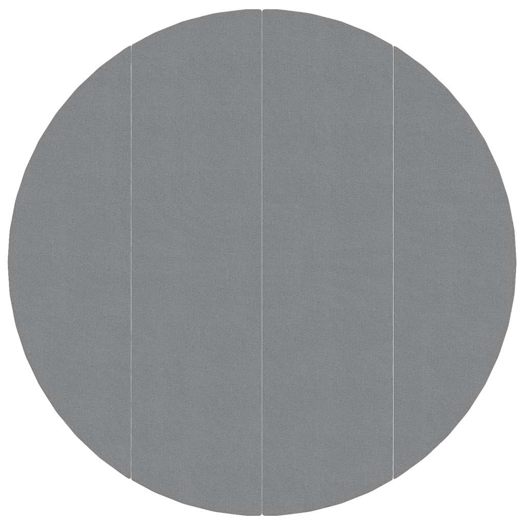 világosszürke poliészter geotextília medencealátét Ø 428 cm