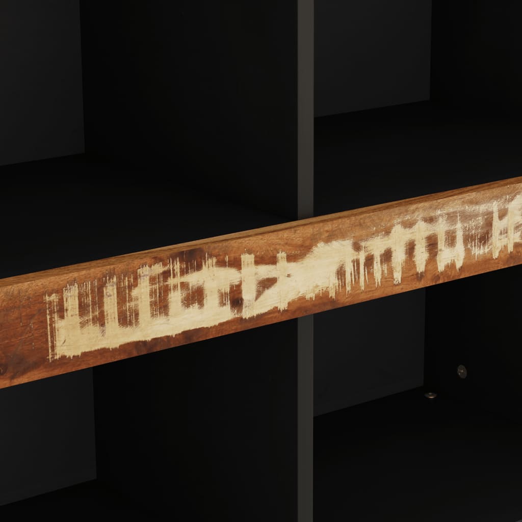 tömör újrahasznosított fa tálalószekrény 85 x 33 x 107 cm