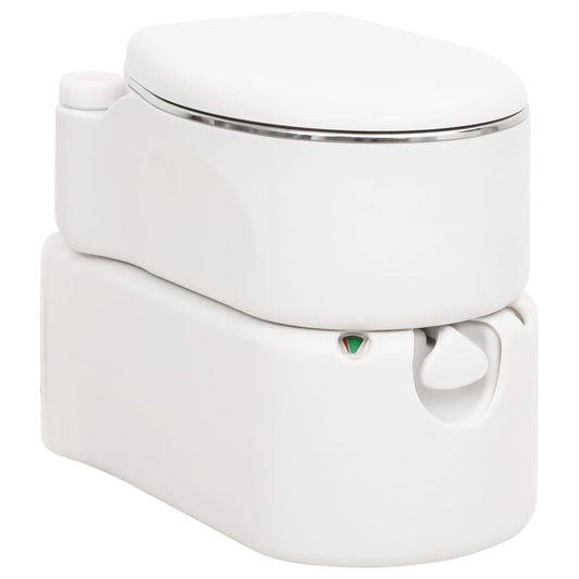 fehér beépített HDPE és acél kemping WC 24+17 L