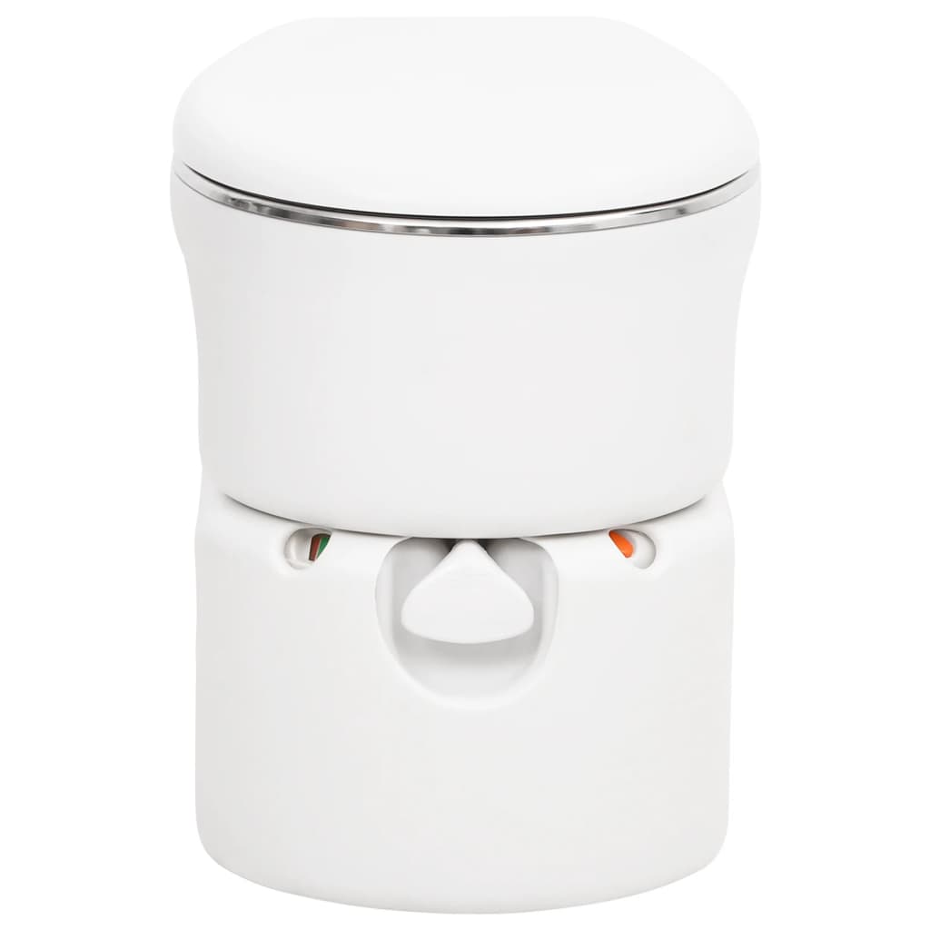 fehér beépített HDPE és acél kemping WC 24+17 L