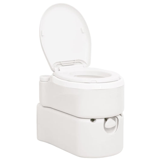 fehér beépített HDPE és PP WC 24+17 L