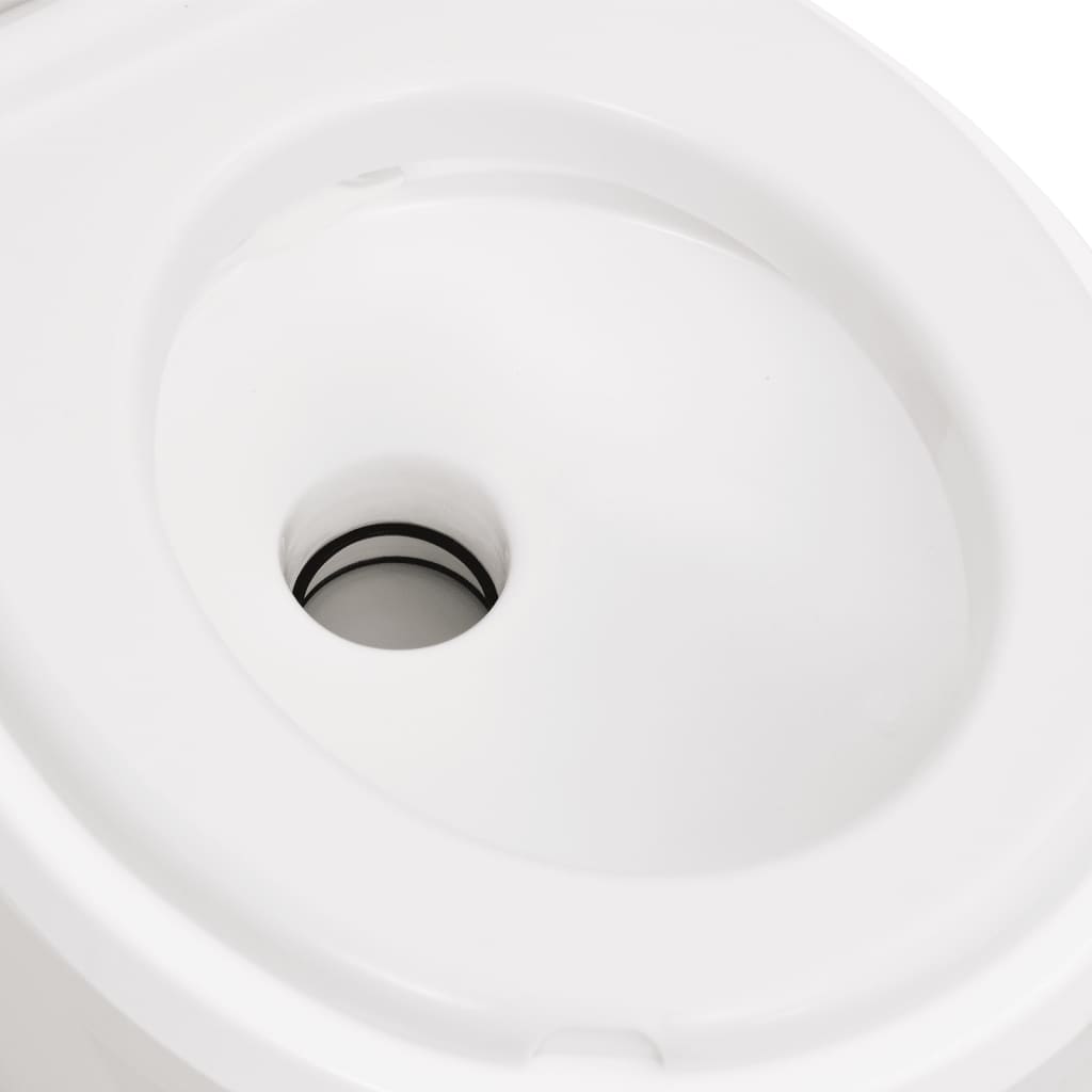 fehér beépített HDPE és PP WC 24+17 L
