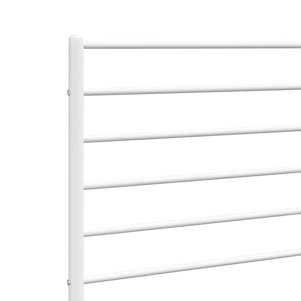 fehér fém csere fejtámla 150 cm