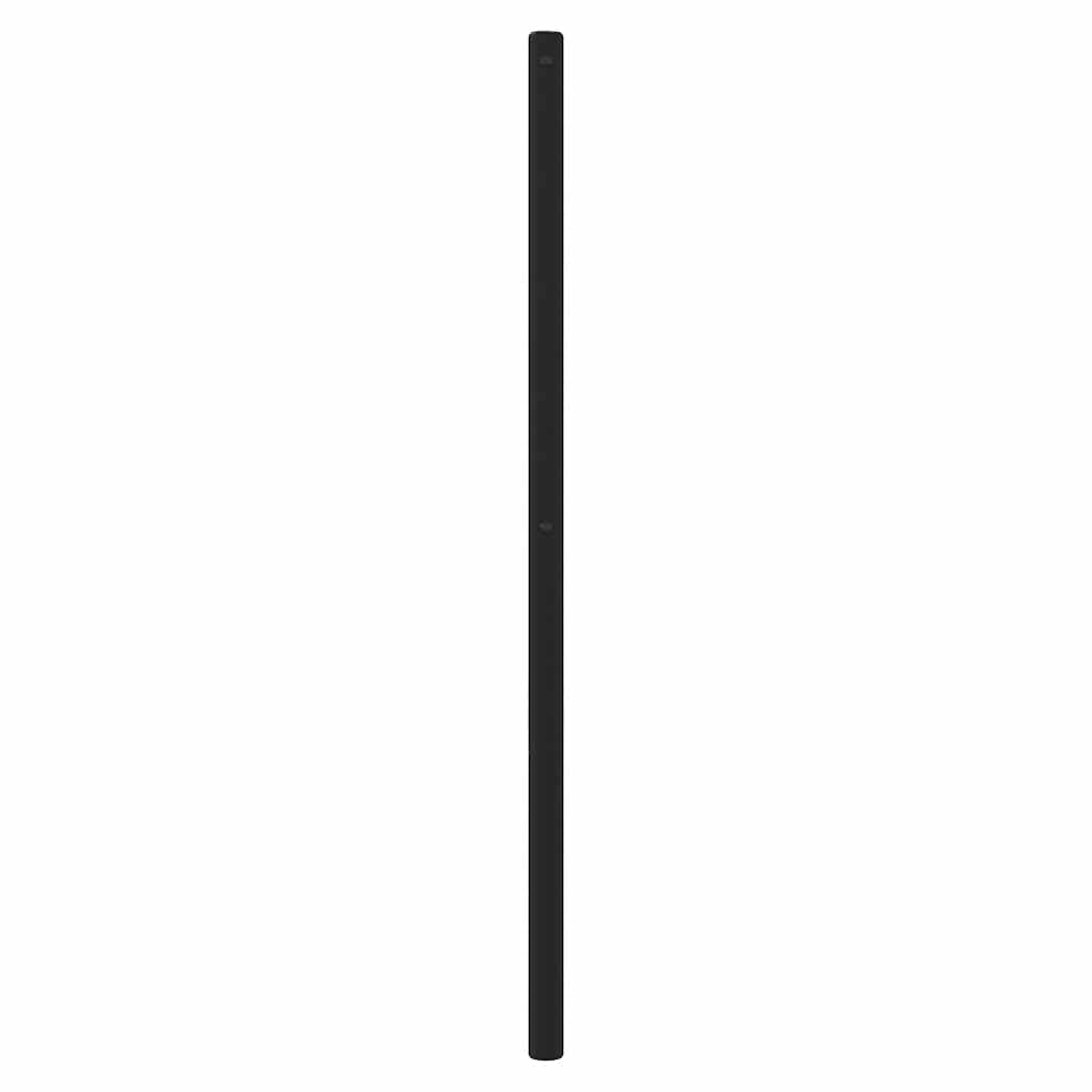 fekete fém csere fejtámla 90 cm