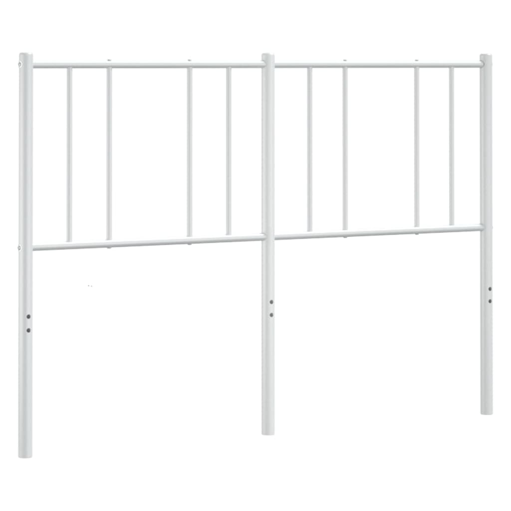 fehér fém csere fejtámla 120 cm