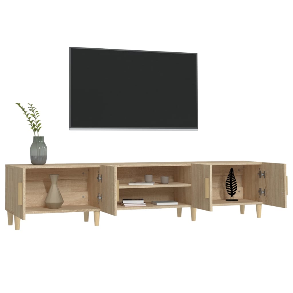 sonoma tölgyfa TV-szekrény 180 x 31,5 x 40 cm