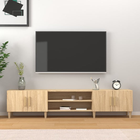 sonoma tölgyfa TV-szekrény 180 x 31,5 x 40 cm