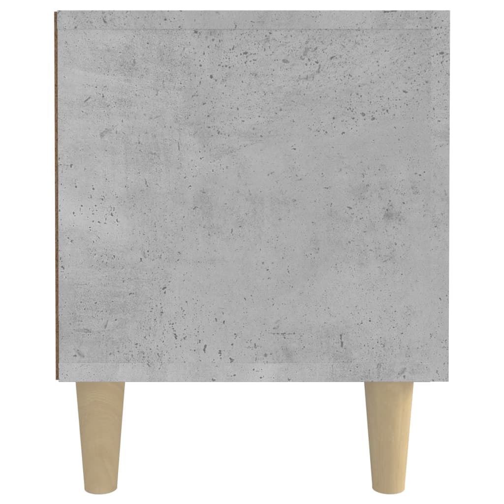 betonszürke szerelt fa TV-szekrény 180x31,5x40 cm