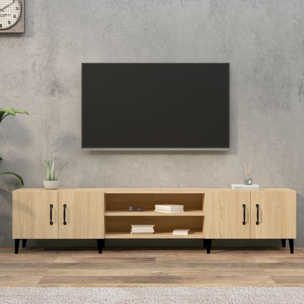 sonoma tölgyfa TV-szekrény 180 x 31,5 x 40 cm