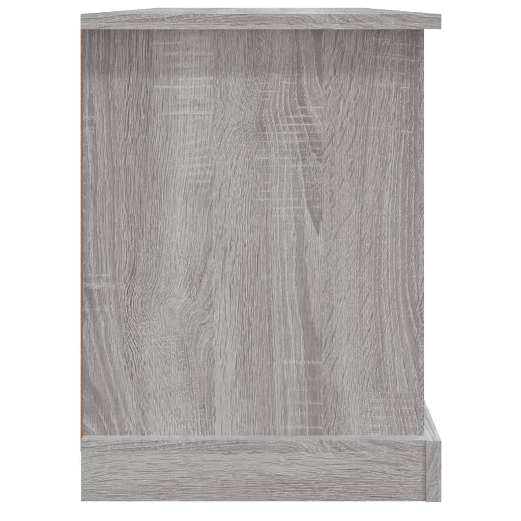 szürke sonoma színű szerelt fa TV-szekrény 99,5x35,5x48 cm