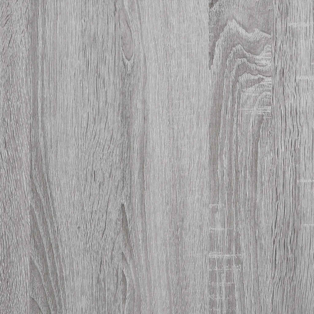 szürke sonoma színű szerelt fa TV-szekrény 100x35x50 cm