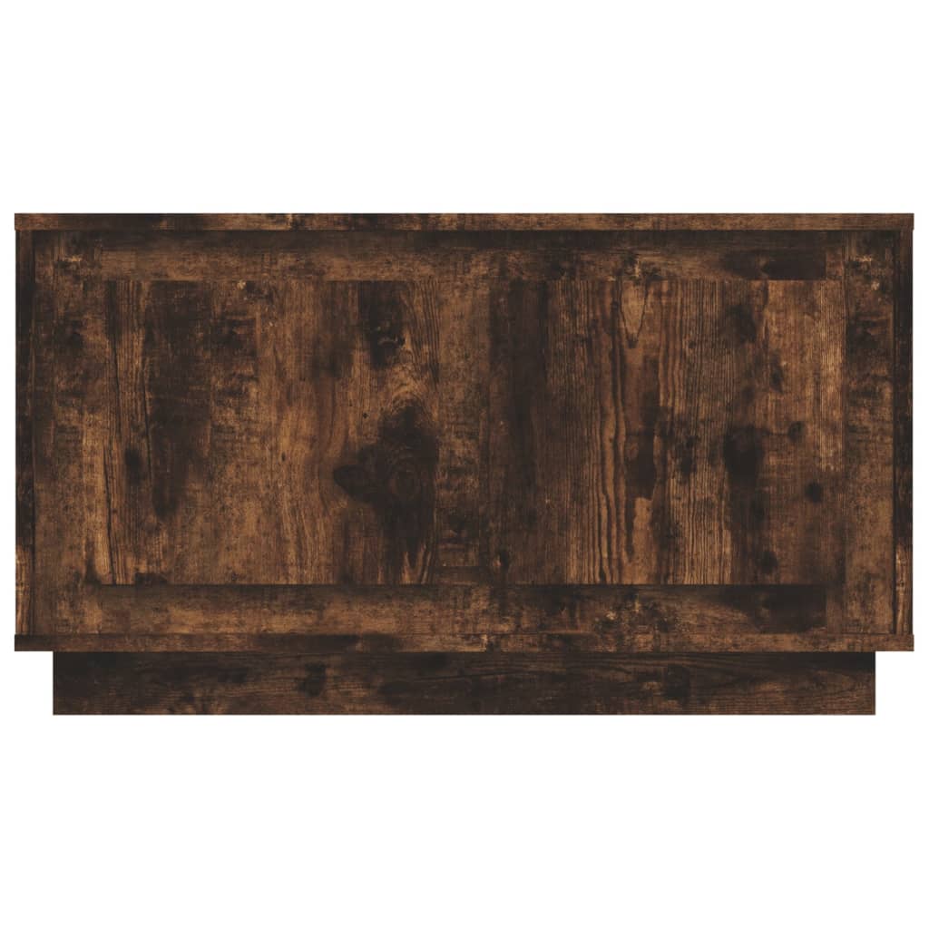 füstös tölgy színű szerelt fa TV-szekrény 80x35x45 cm