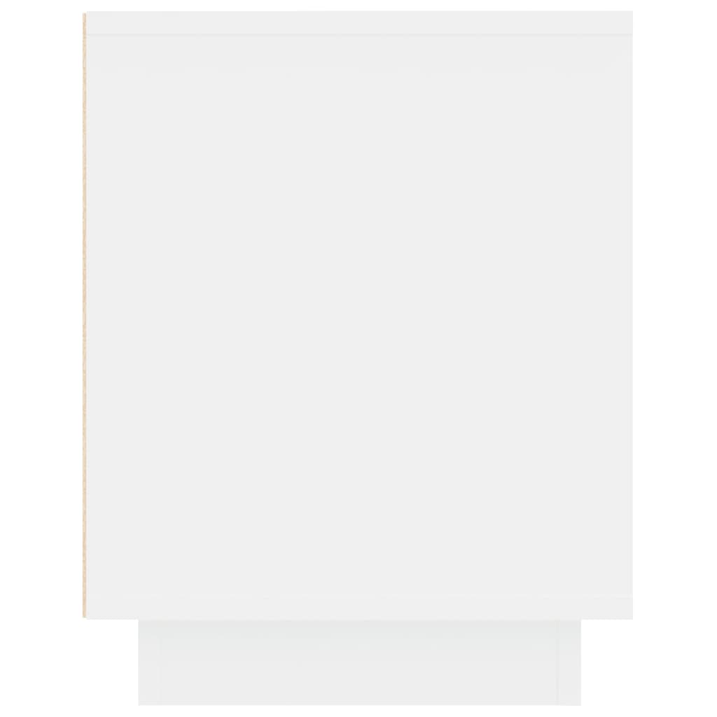 fehér szerelt fa TV-szekrény 102 x 35 x 45 cm