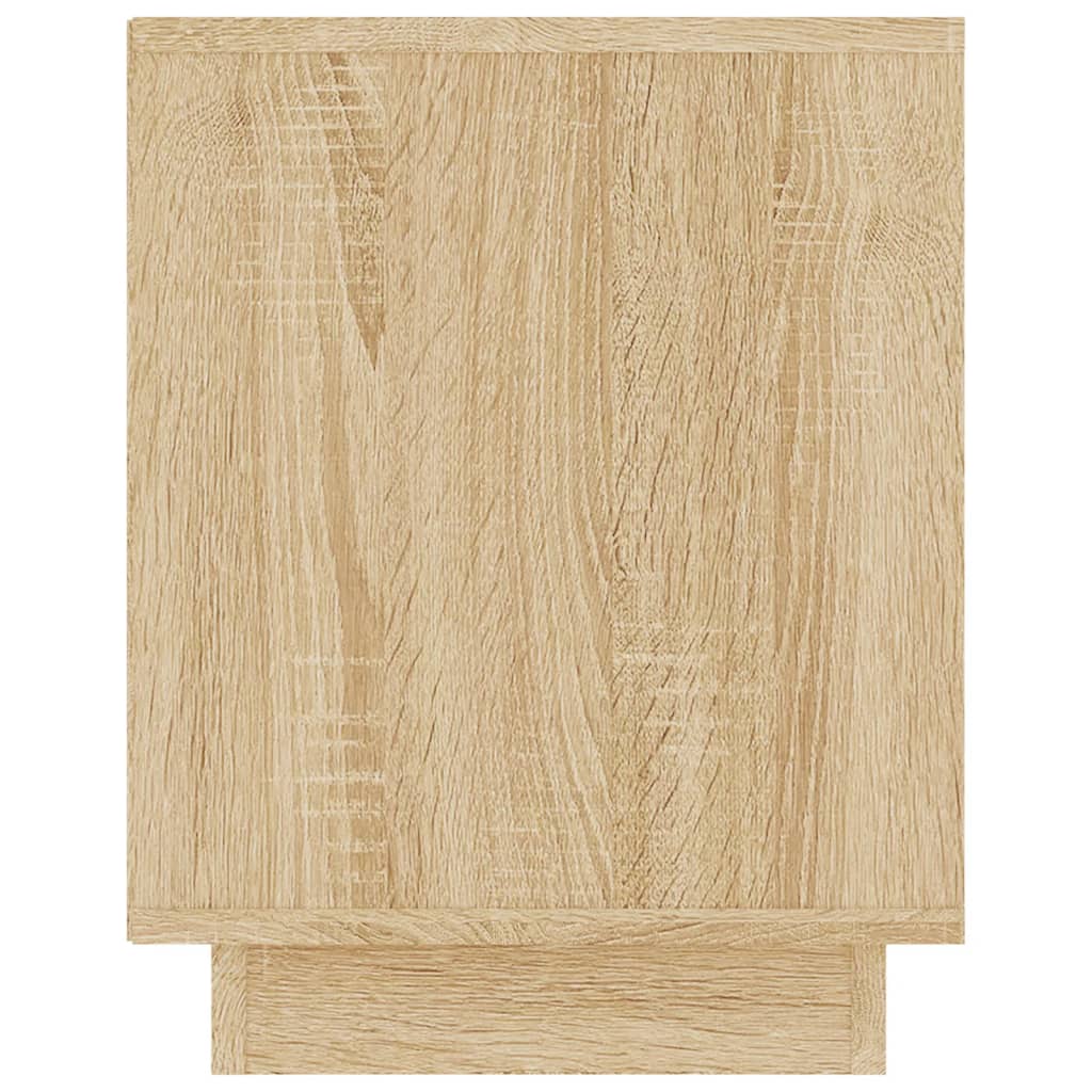 sonoma tölgyszínű szerelt fa TV-szekrény 102x35x45 cm