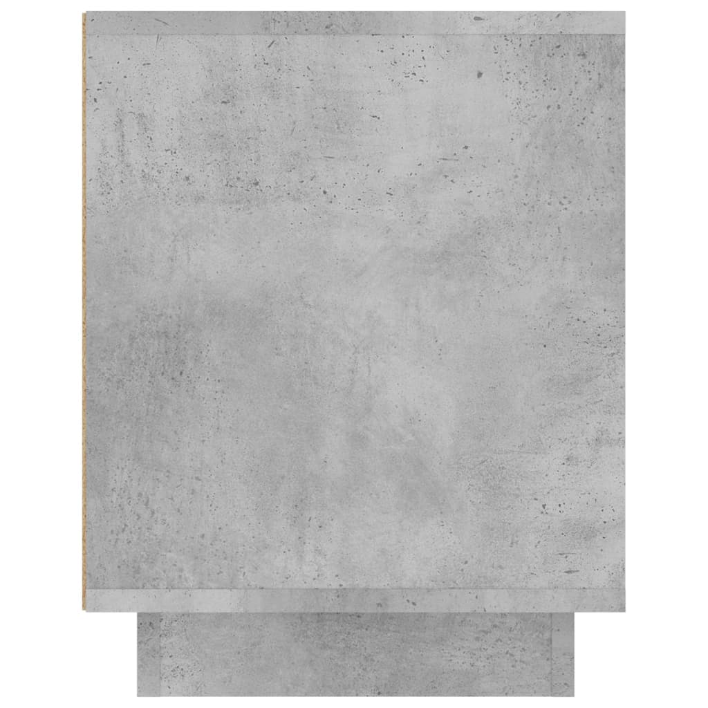 betonszürke szerelt fa TV-szekrény 102x35x45 cm